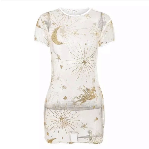 !RESTOCKED! Night Sky Galaxy Bliss Mesh Coverup - Picture 6 of 7